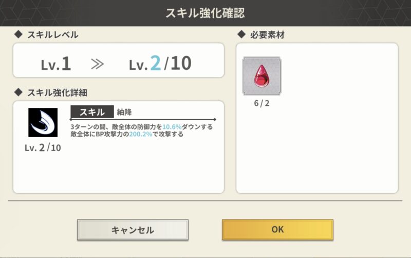 スキルレベル